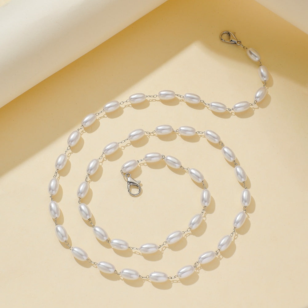 Cadena De Gafas De Cuello Colgante Love Pearl al por mayor